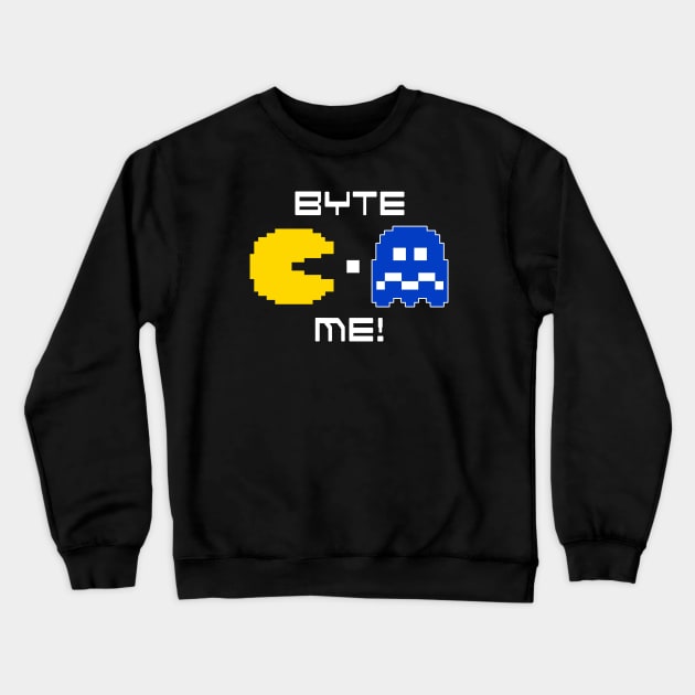 Byte Me! Crewneck Sweatshirt by Kaztiel